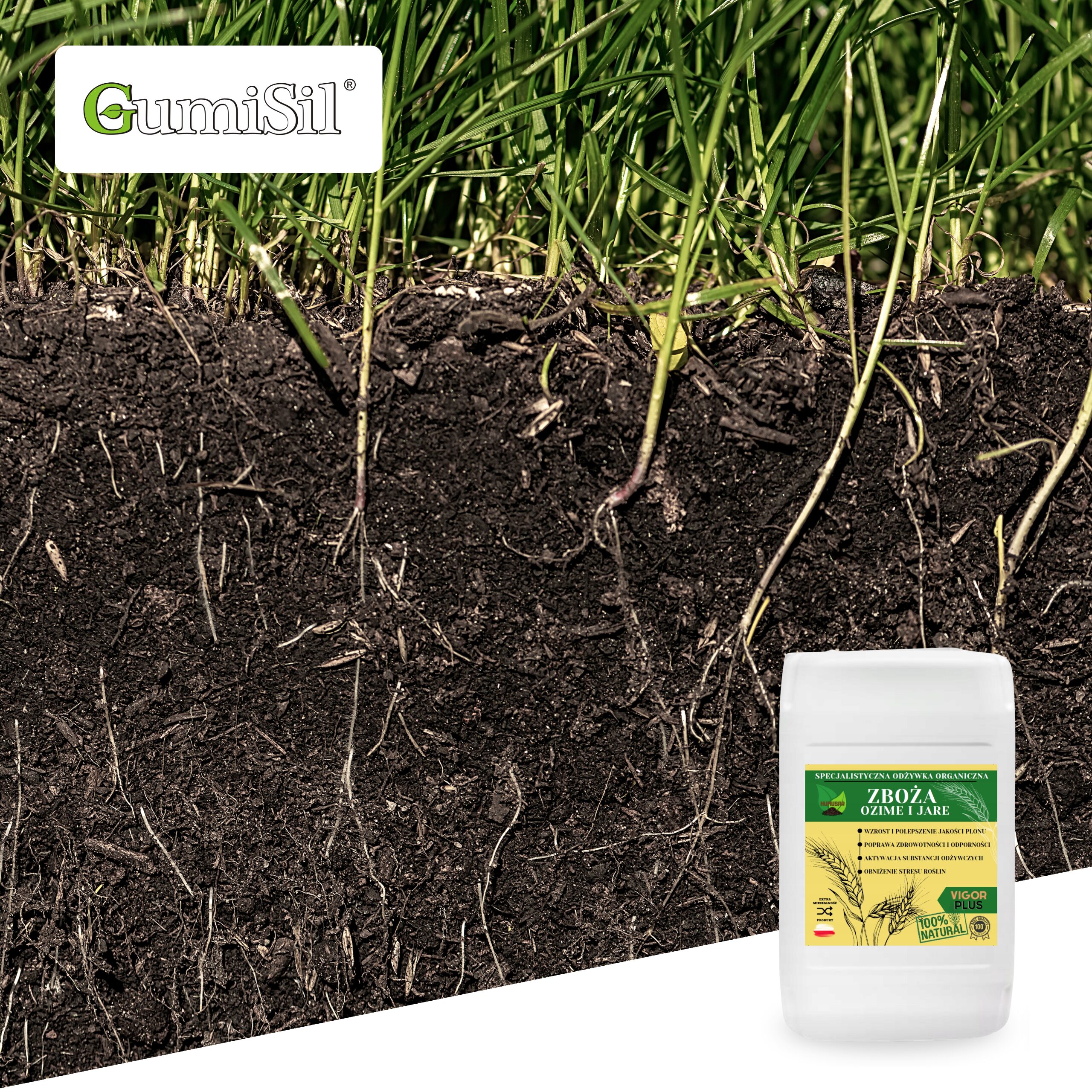 HUMUSAR VIGOR PLUS 20L – Profesjonalna Odżywka do Zbóż dla Wyższych Plonów - obrazek 3