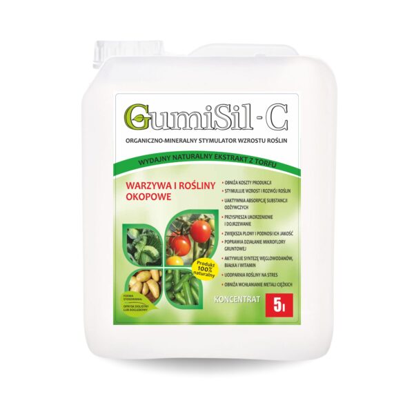GumiSil C 5L – biostymulator do warzyw wspierający ukorzenienie