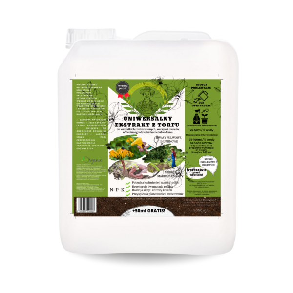 Ekstrakt z torfu- 5l Naturalny humus BIO