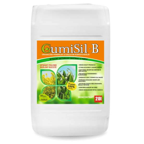 Stymulator do Roślin Oleistych GumiSil-B 20L | Większa Odporność i Plon