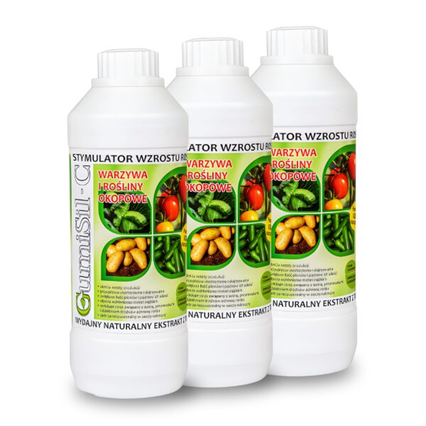 GumiSil-C 1L (3 szt.) – Biostymulator do warzyw | Szybszy rozwój i lepsze ukorzenienie