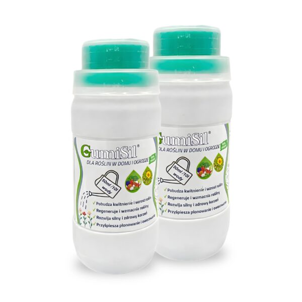 GumiSil 300 ml (2 szt.) – Naturalna odżywka roślin | Wzmocnienie i ochrona przed stresem