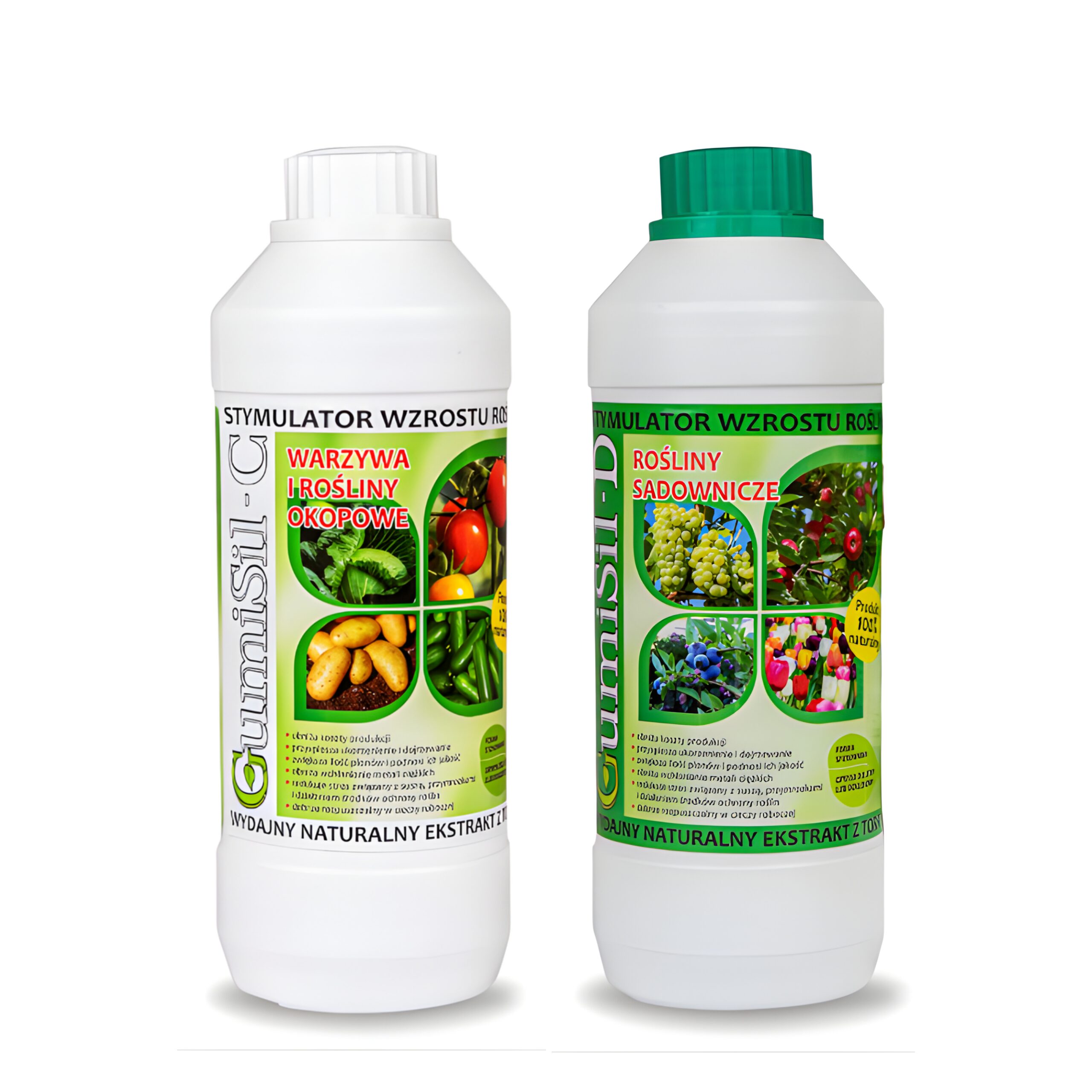 GumiSil-C + GumiSil-D – Kompleksowy biostymulator roślin | Szybszy wzrost i regeneracja upraw