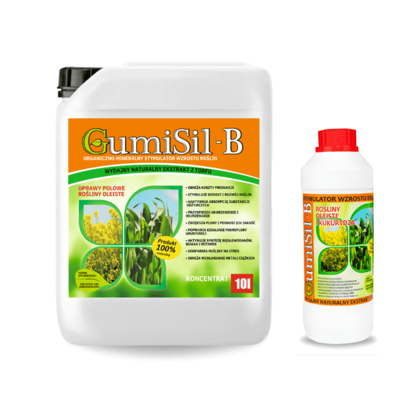 Stymulator do kukurydzy GumiSil-B 10L + GRATIS GumiSil-B 1L