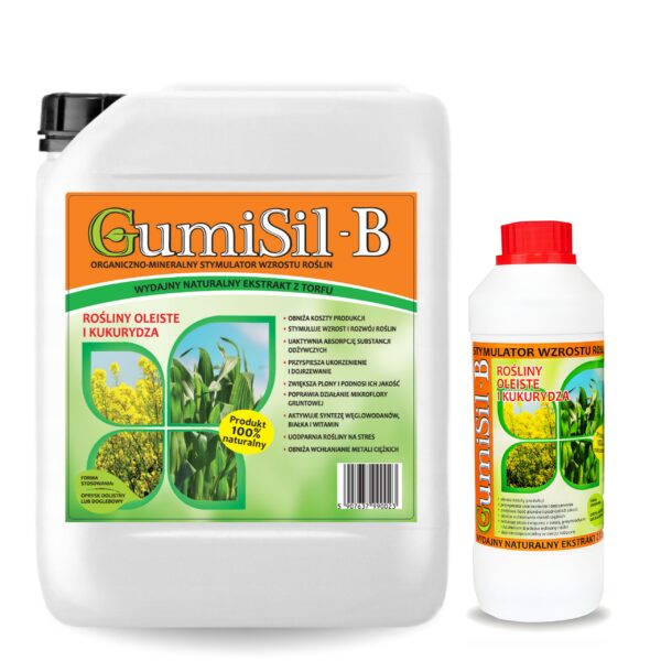 Nawóz do kukurydzy GumiSil-B 10L + GRATIS GumiSil-B 1L